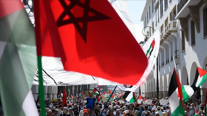 المغرب : وقفة تضامنية دعما لفلسطين ورفضا للإبادة بغزة