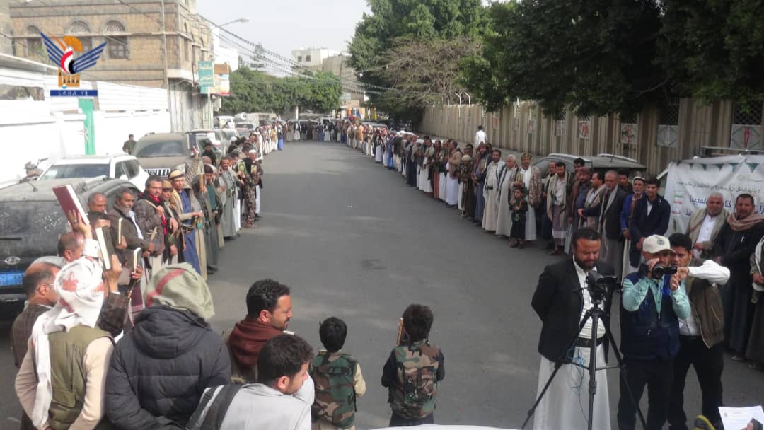 لقاءات ووقفة في الوحدة وشعوب والسبعين استنكارًا للإساءة الأمريكية للقرآن الكريم