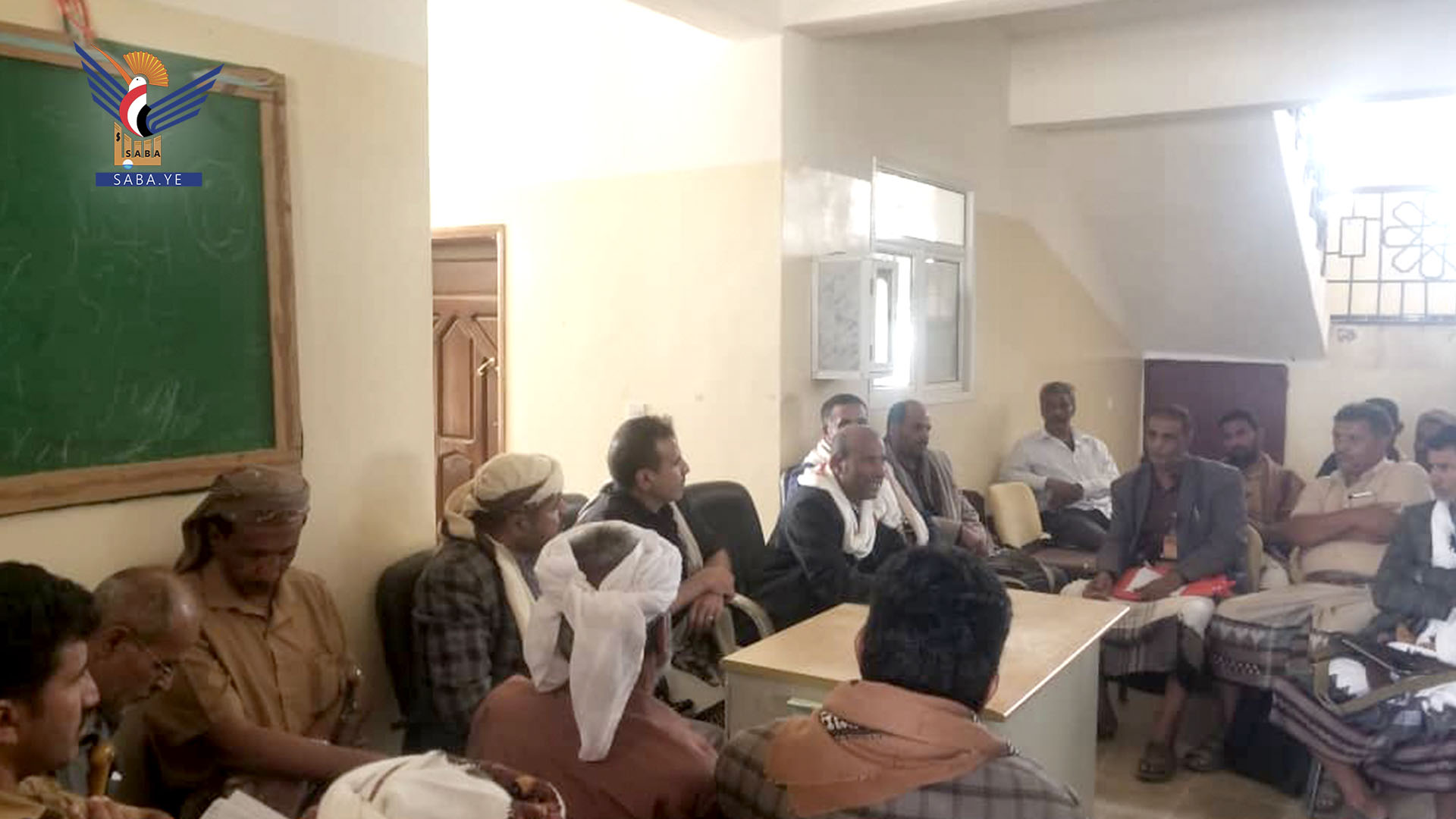 مناقشة الاستعداد للعام الدراسي الجديد بمديرية ريف البيضاء