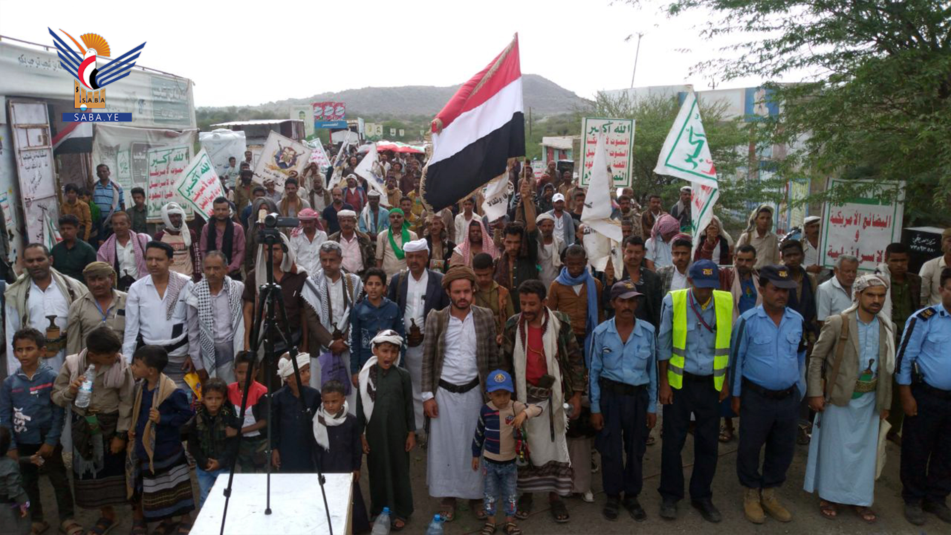 لحج.. مسيرة لأبناء القبيطة تضامنا مع غزة وتنديدا باستمرار جرائم العدو الصهيوني