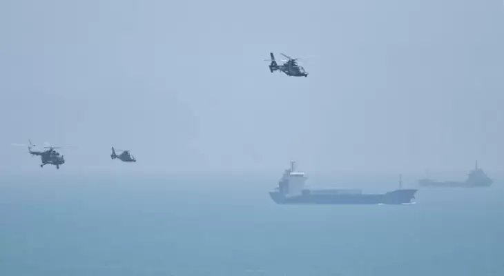 في يومه الثاني.. الصين تواصل المناورات العسكرية حول تايوان