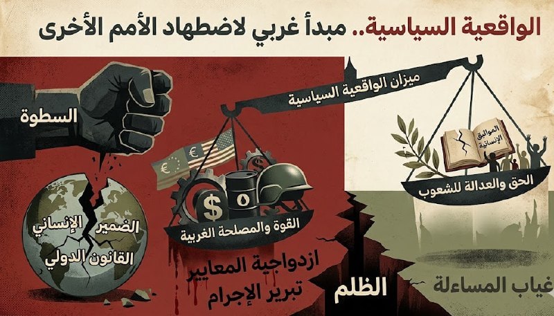 الواقعية السياسية.. مبدأ غربي لاضطهاد الأمم الأخرى