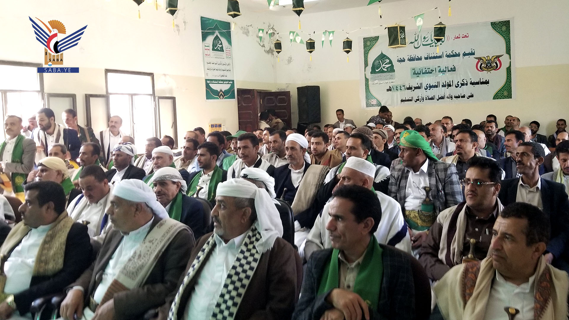 قضائية حجة تحتفي بذكرى المولد النبوي 