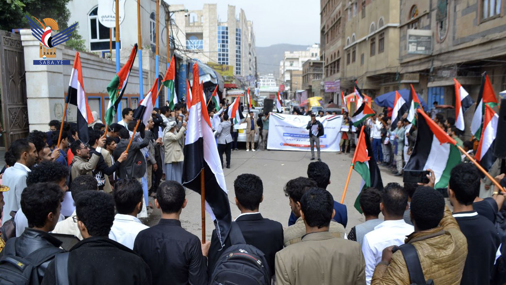 وقفة بجامعة الرازي تضامناً مع غزة وتنديداً بجريمة اغتيال هنية