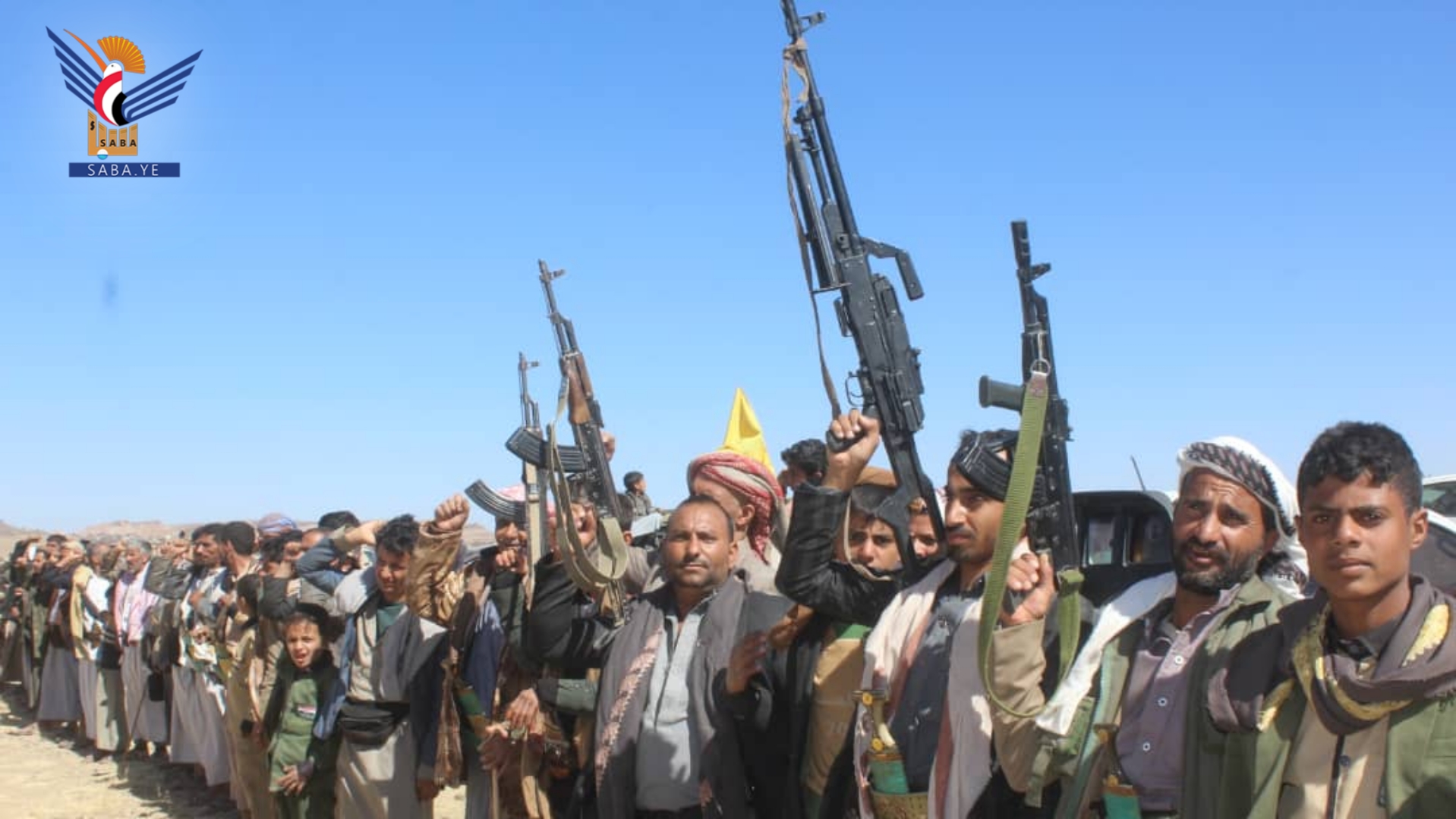 صنعاء .. مسير راجل ووقفة لخريجي دورات طوفان الأقصى بمديرية جحانة