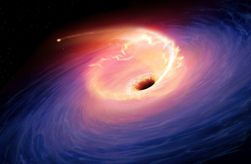 ناسا: "وحش كوني" يبتلع نجما ويحدث انفجارا هائلا ناسا: "وحش كوني" يبتلع نجما ويحدث انفجارا هائلا