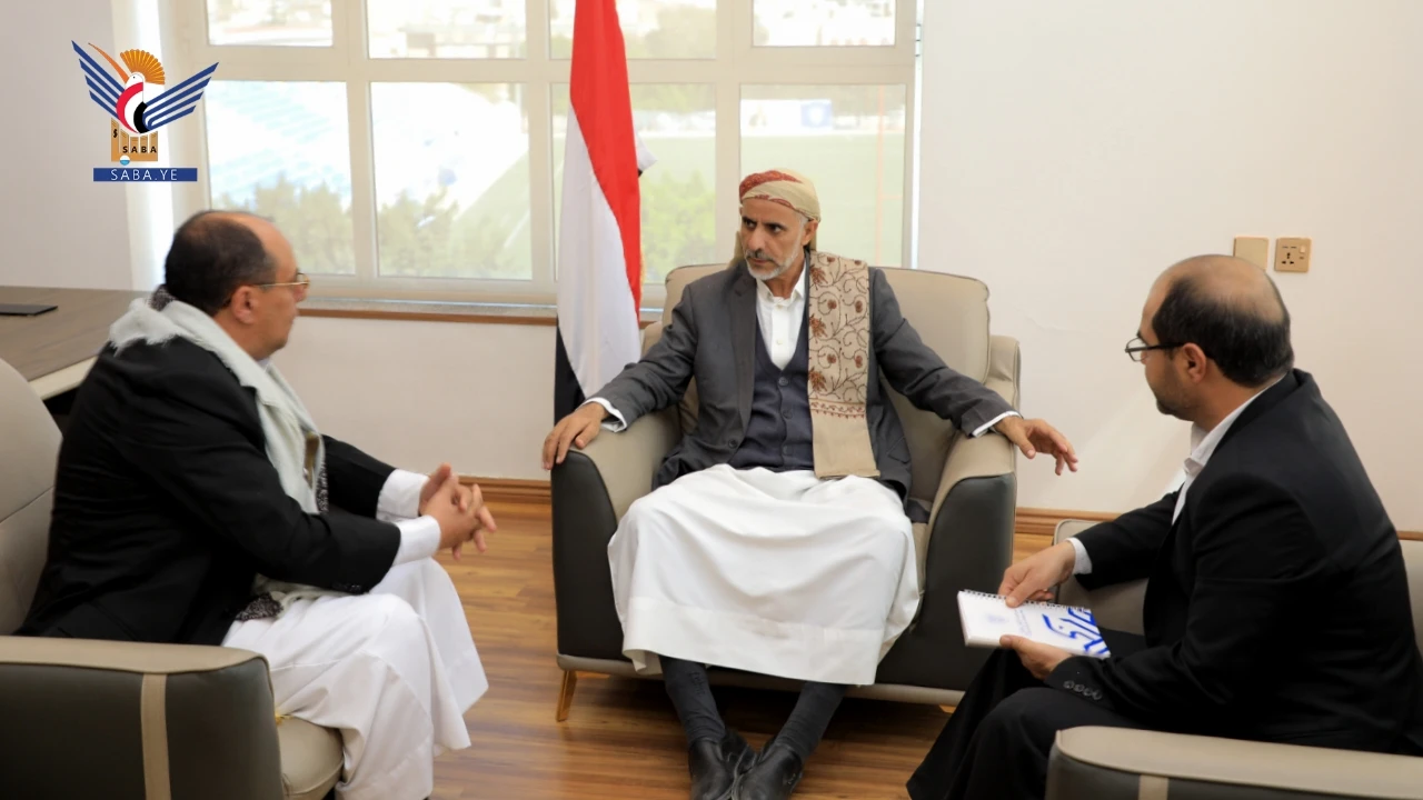 العلامة مفتاح يُشيد خلال لقائه الدكتور البخيتي بالأداء الإعلامي لمنظومة الإعلام الوطنية