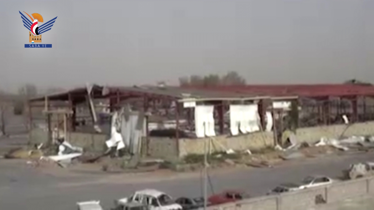 أضرار وخسائر جمرك حجة .. شواهد حيّة على الإجرام الأمريكي ـ السعودي ـ الإماراتي