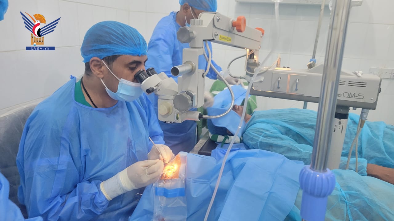 إجراء 268 عملية في مخيم العيون بمديرية قفلة عذر في عمران