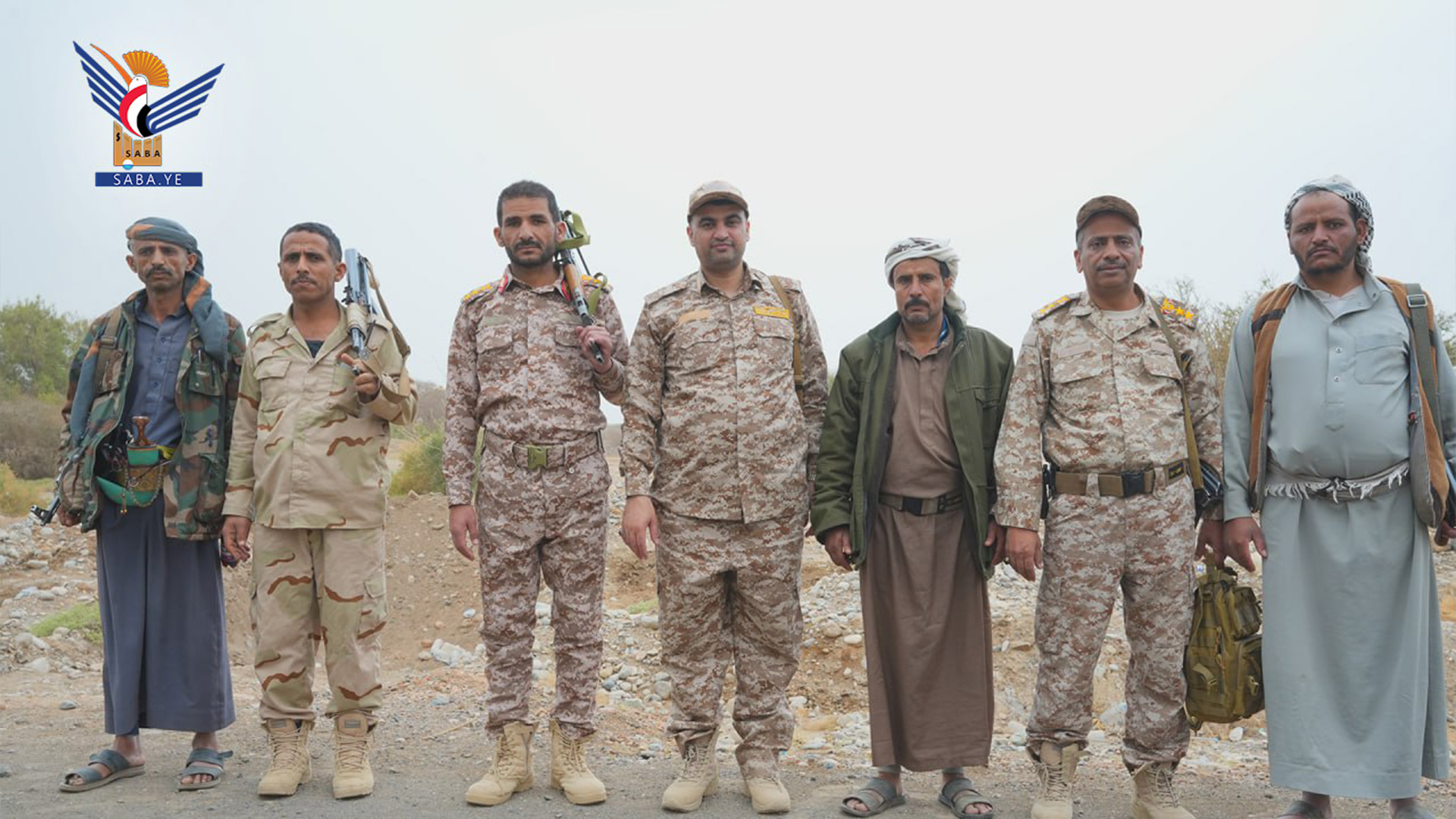 الشرعي يطلّع على أحوال المرابطين بجبهة مدغل ومعسكر ماس في مأرب