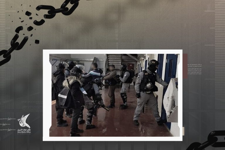 "إعلام الأسرى": خطر متزايد يتهدد الأسرى الفلسطينيين في عزل "جانوت" إثر تصعيد القمع والاقتحامات