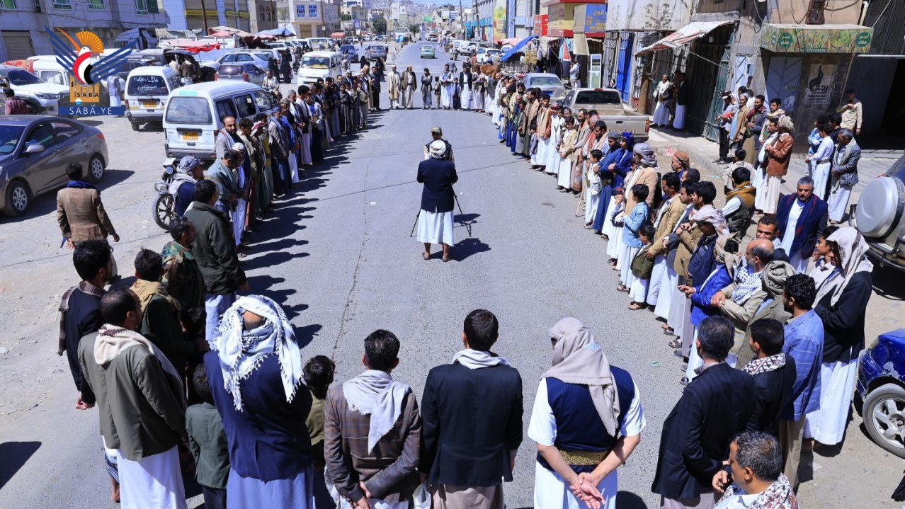 أبناء أمانة العاصمة يؤكدون جهوزيتهم العالية وثباتهم مع الشعب الفلسطيني 