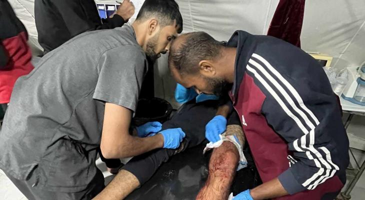 استشهاد أب وأم و4 من أطفالهم بقصف صهيوني لخيمتهم بمدينة غزة