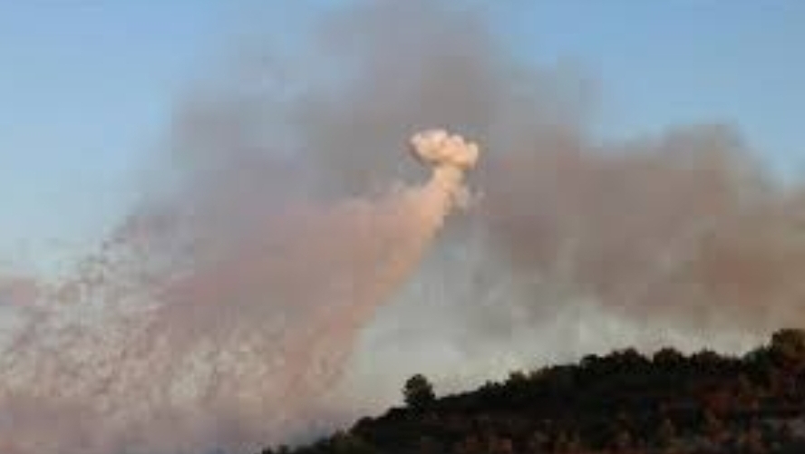 اعلام العدو: إصابة اربعة صهاينة اثر حرائق اندلعت بعد قصف من لبنان