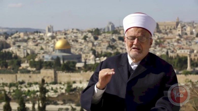 خطيب الأقصى يدعو لتحرك عاجل لوقف مخططات تهويد القدس والأقصى