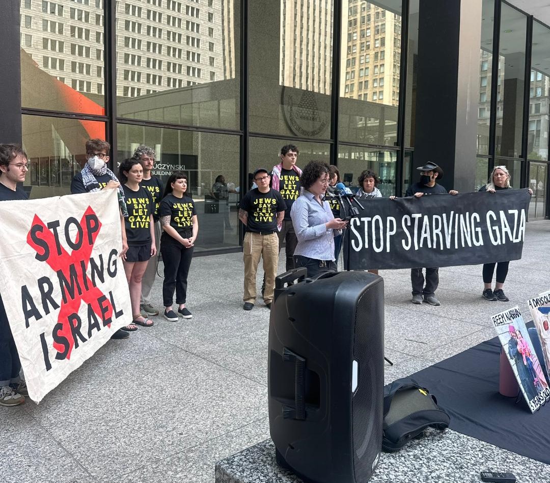 نشطاء يشرعون في إضراب عن الطعام بولاية إلينوي الأمريكية احتجاجا على مجازر الاحتلال في غزة