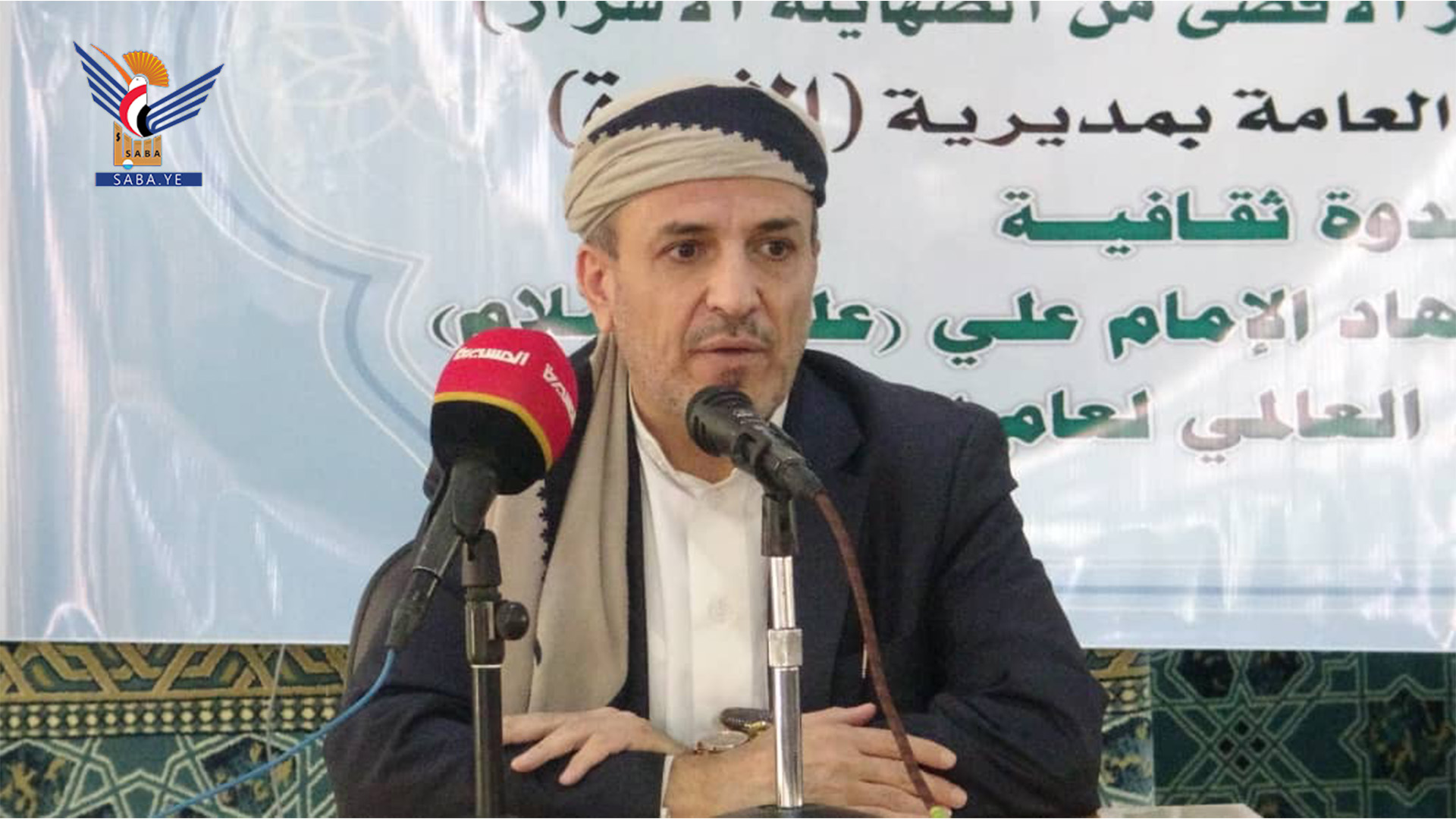 ندوة بمديرية الثورة في امانة العاصمة بذكرى استشهاد الإمام علي ويوم القدس