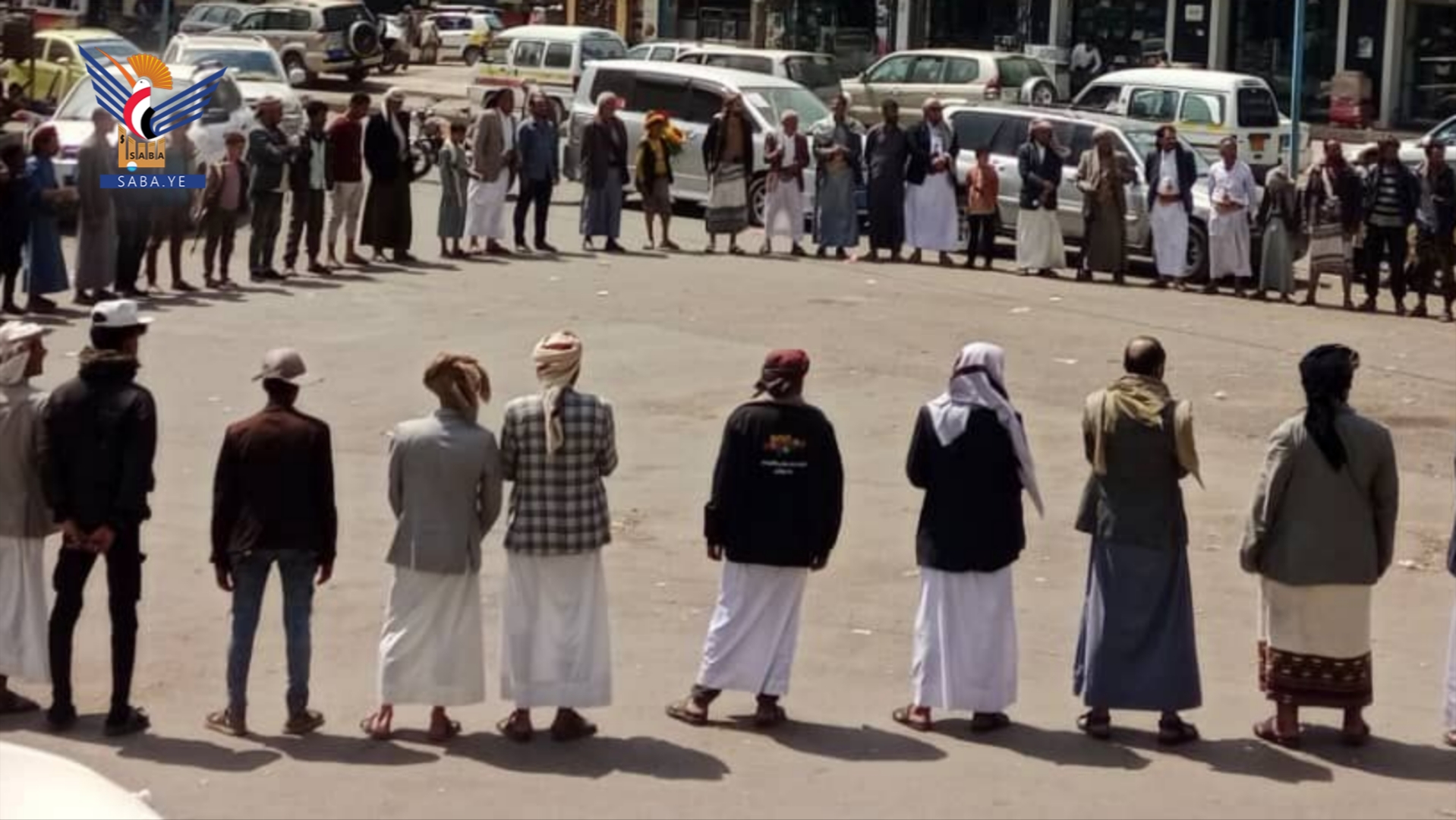 وقفات شعبية بمديرية السبعين في أمانة العاصمة نصرة للشعب الفلسطيني