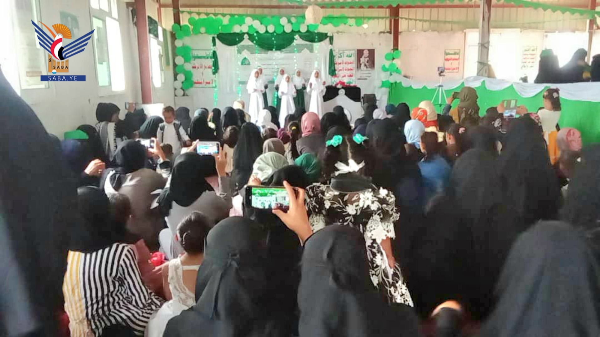   تعز.. فعالية للهيئة النسائية بذكرى المولد النبوي