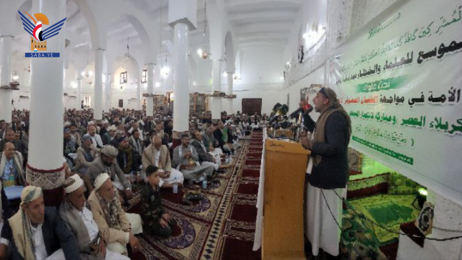 ذمار.. لقاء موسع للعلماء والخطباء نصرة لغزة ومباركة لانتصار إيران