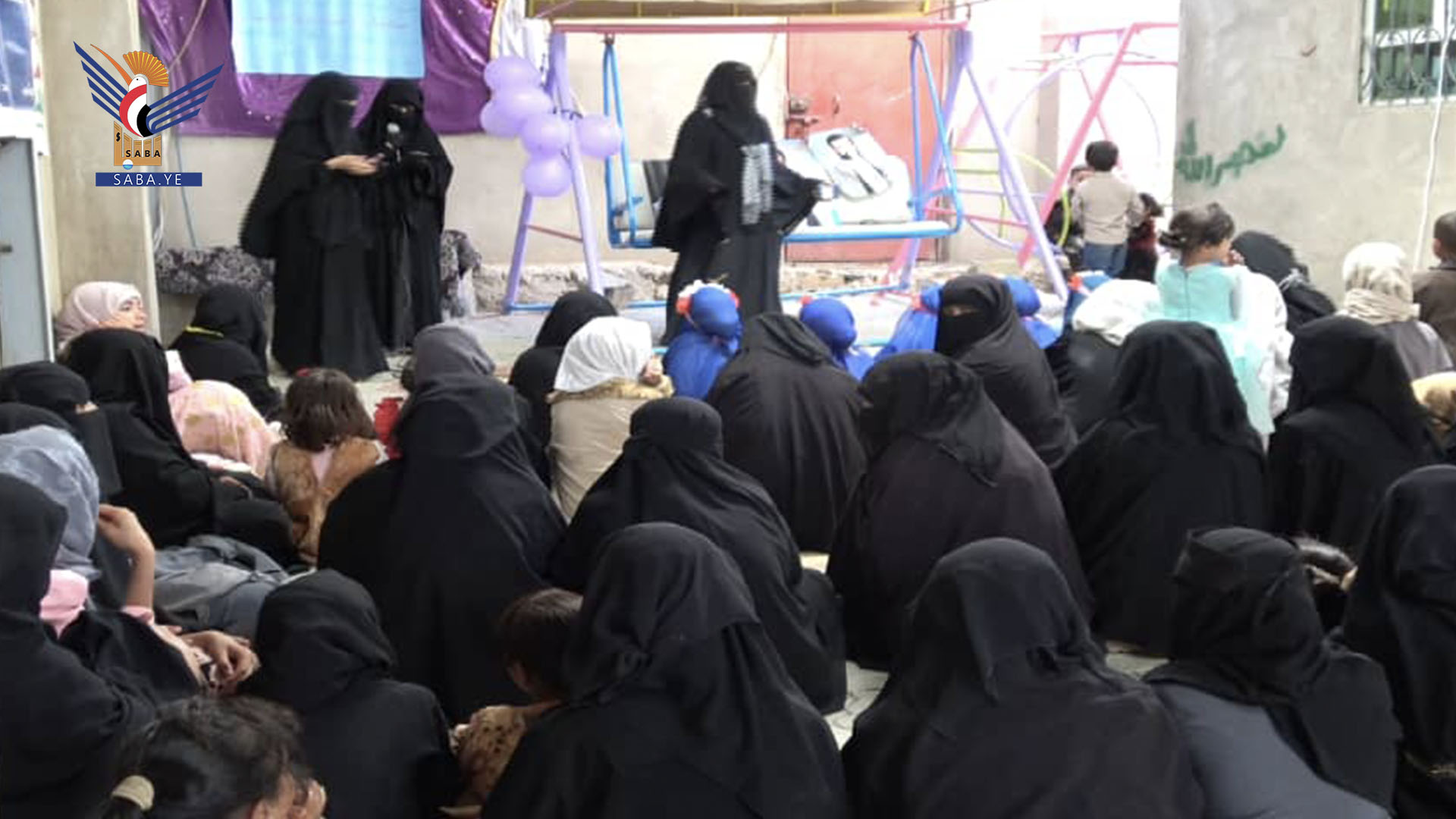 فعالية خطابية للهيئة النسائية بسنحان في صنعاء بذكرى يوم الغدير