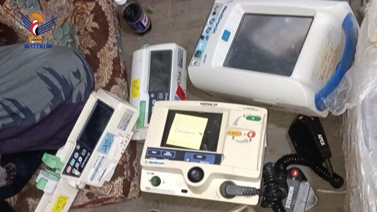 مركز عفار الجمركي يحبط محاولة تهريب أجهزة ومعدات طبية