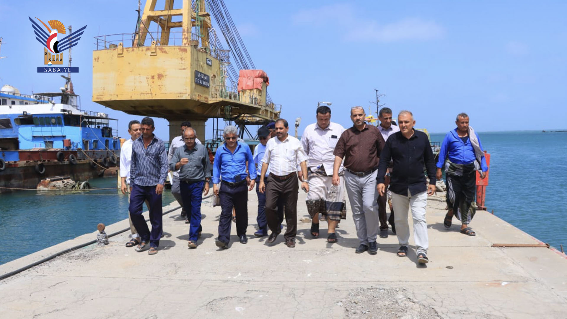 تفقد مستوى الانضباط الوظيفي بمؤسسة موانئ البحر الأحمر في الحديدة