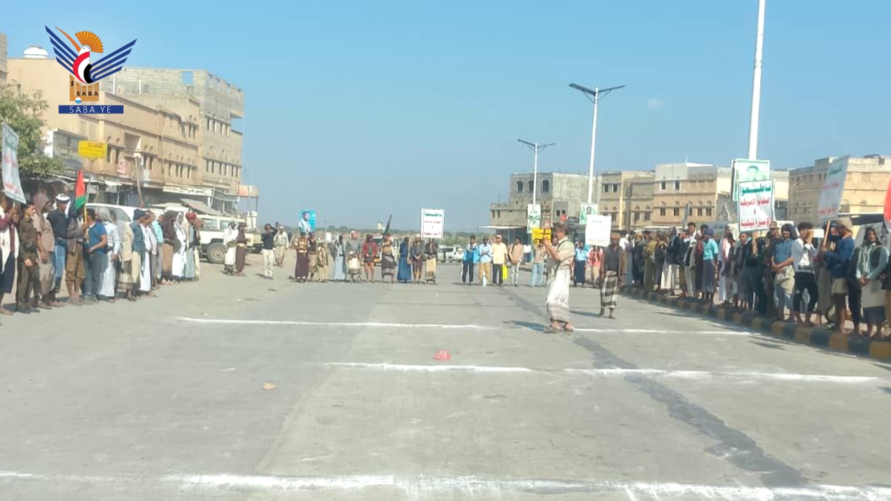 أبناء مديرية الحجيلة بالحديدة يعلنون النفير العام والجهوزية لمواجهة الأعداء