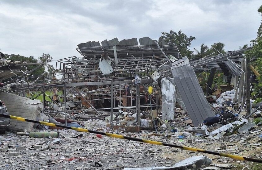 مصرع تسعةأشخاص بانفجار في ورشة للألعاب النارية في تايلاند