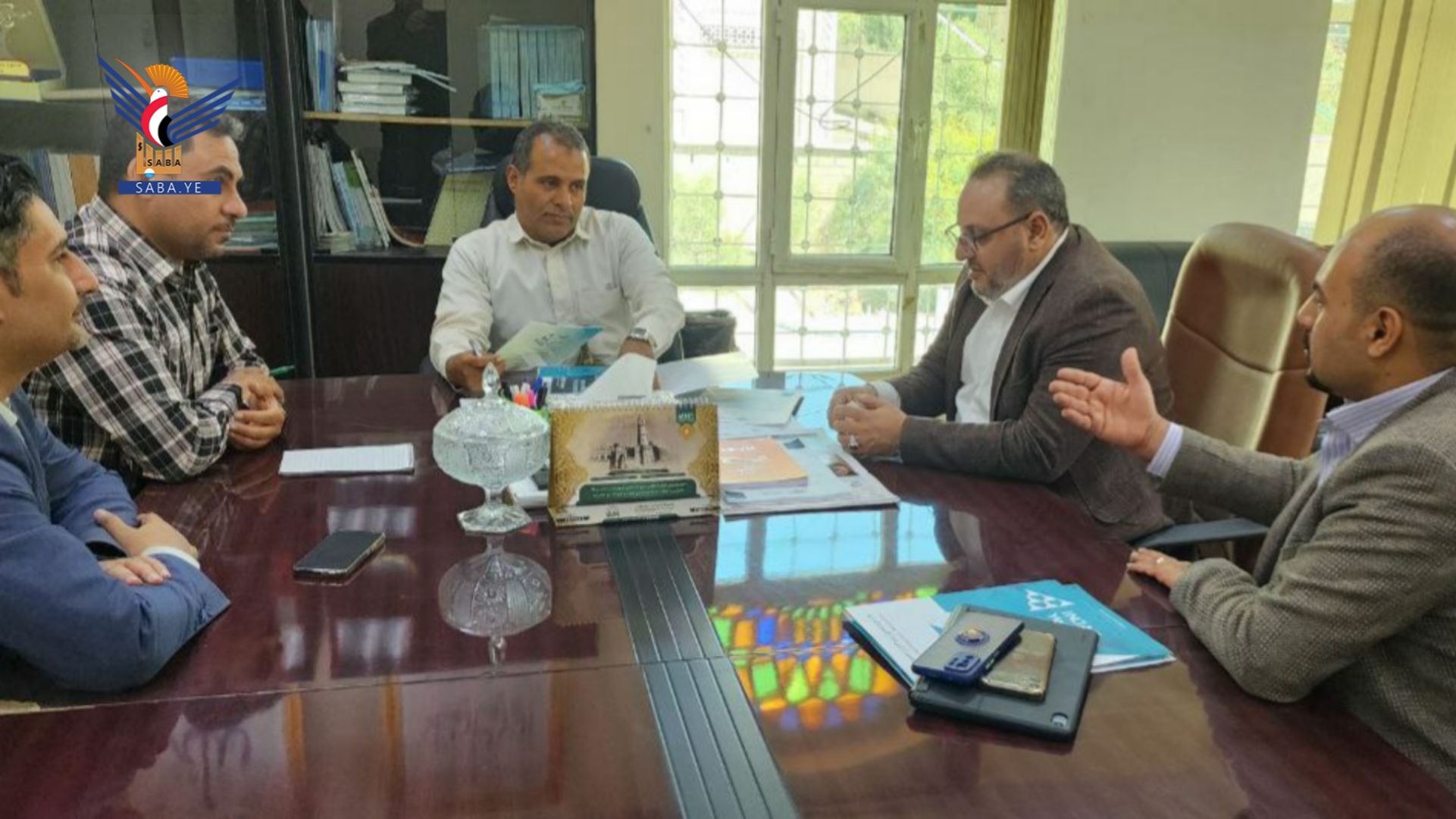 مناقشة أوجه التعاون بين هيئة العلوم والتكنولوجيا ومؤسسة إنجاز اليمن مناقشة أوجه التعاون بين هيئة العلوم والتكنولوجيا ومؤسسة إنجاز اليمن