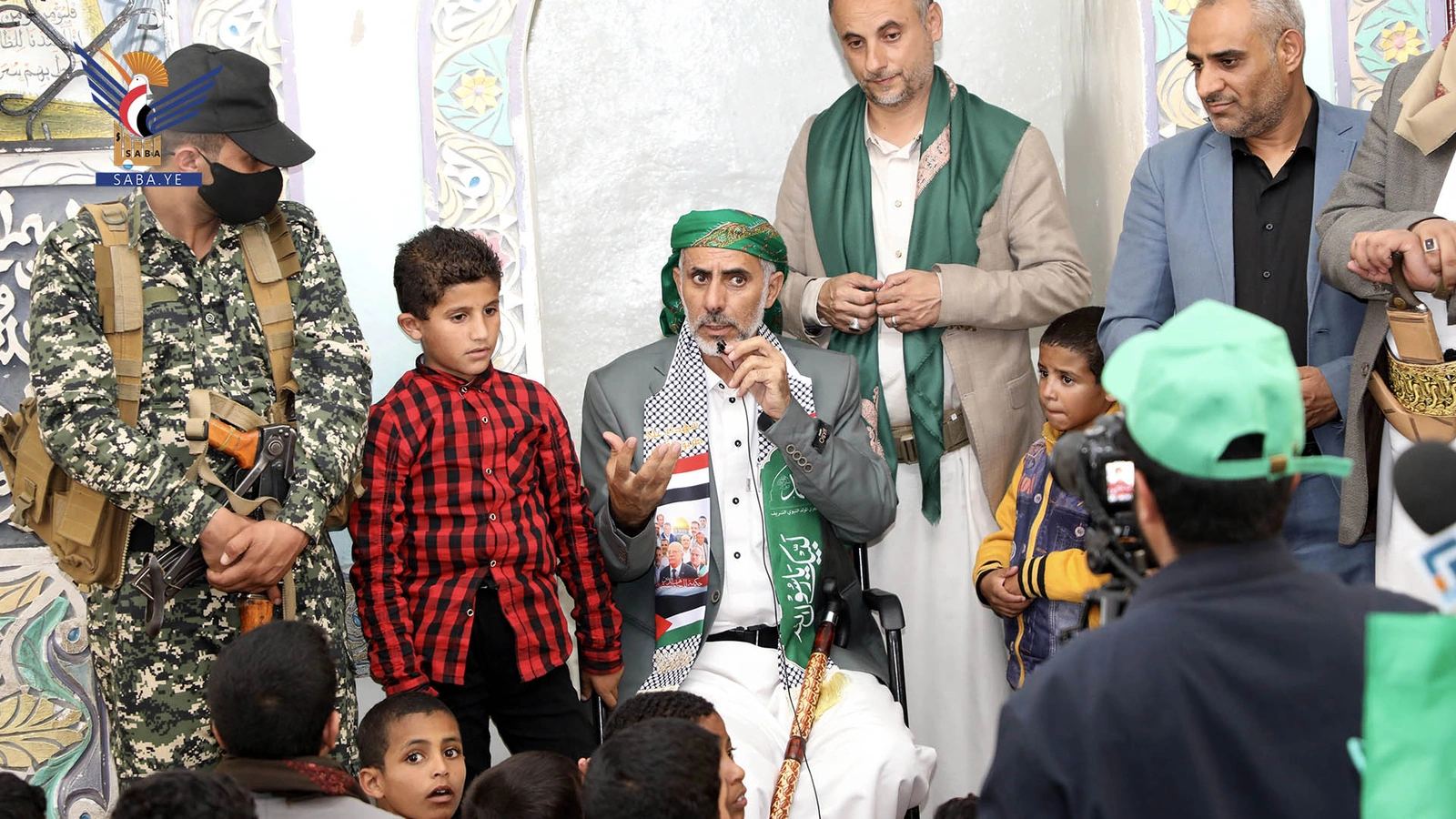 القائم بأعمال رئيس مجلس الوزراء العلامة مفتاح يزور دار رعاية الأيتام