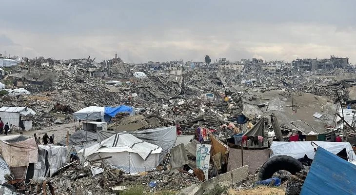 فرنسا: الوضع الإنساني في قطاع غزة لايزال صعباً رغم وقف النار