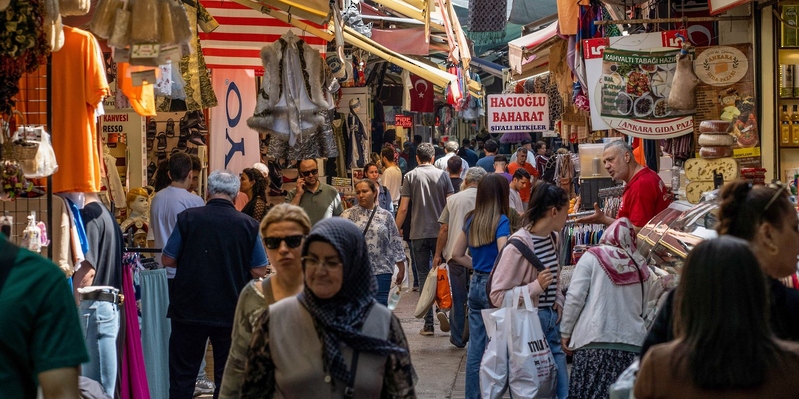 تراجع نمو مبيعات التجزئة في تركيا 