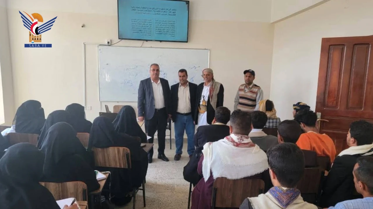 رئيس جامعة المحويت يتفقد كلية العلوم التطبيقية والإنسانية بشبام