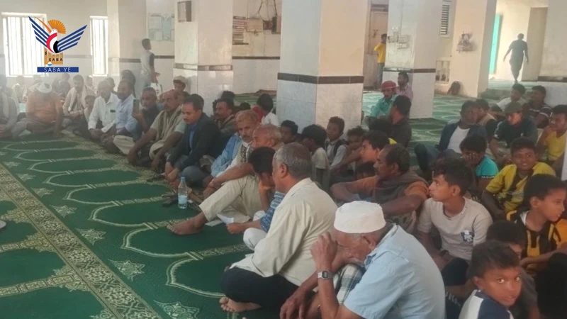 فعالية بمديرية الصليف في الحديدة إحياء للذكرى السنوية لشهيد القرآن