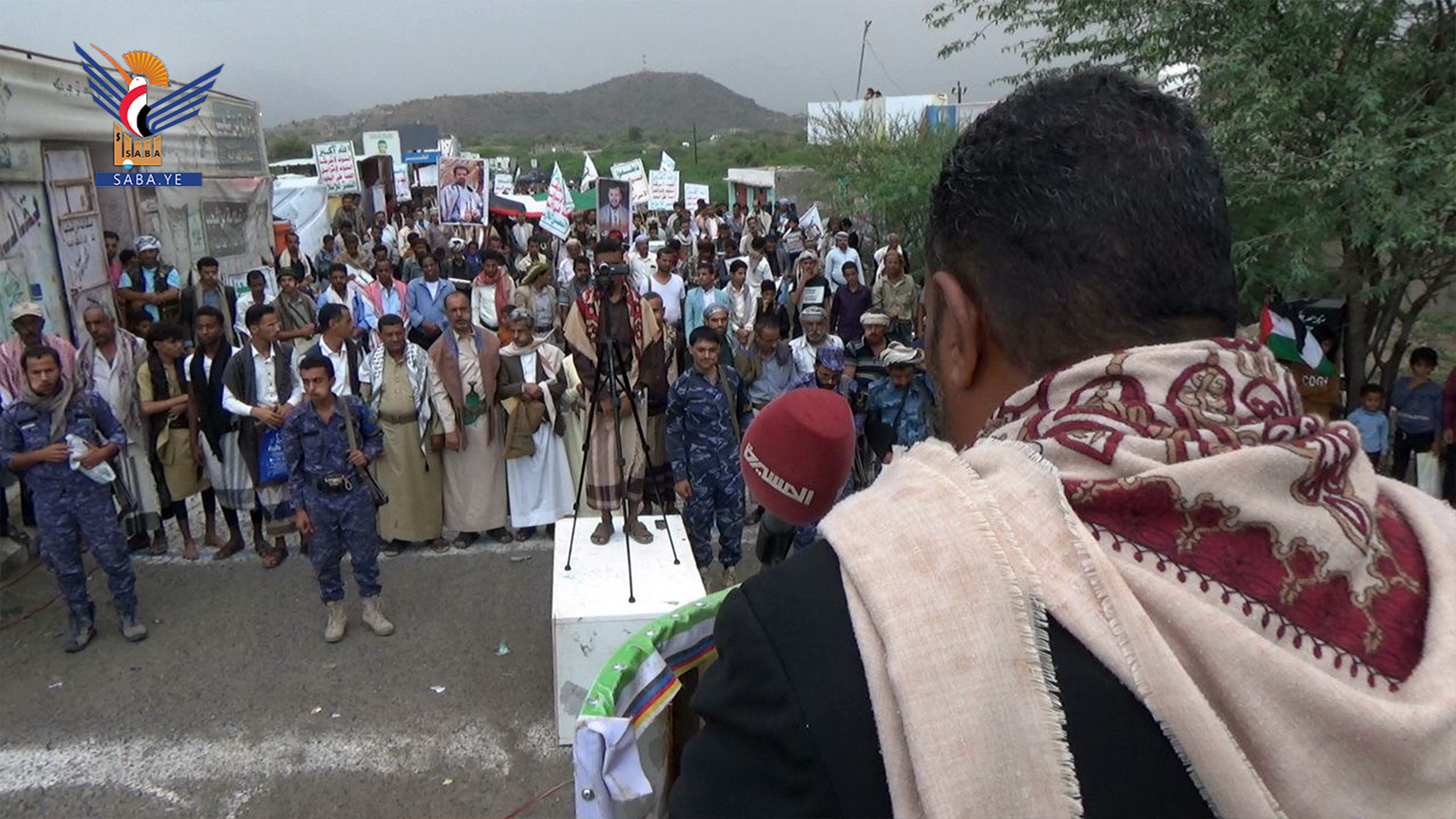 لحج.. مسيرة حاشدة بالقبيطة تأكيدا على الثبات في نصرة الشعب الفلسطيني