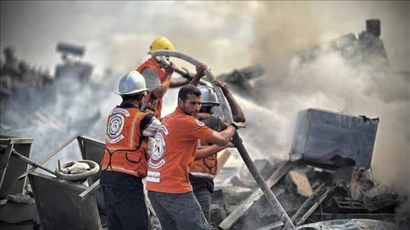 الدفاع المدني بغزة: الجهاز يواجه أوضاعًا كارثية غير مسبوقة