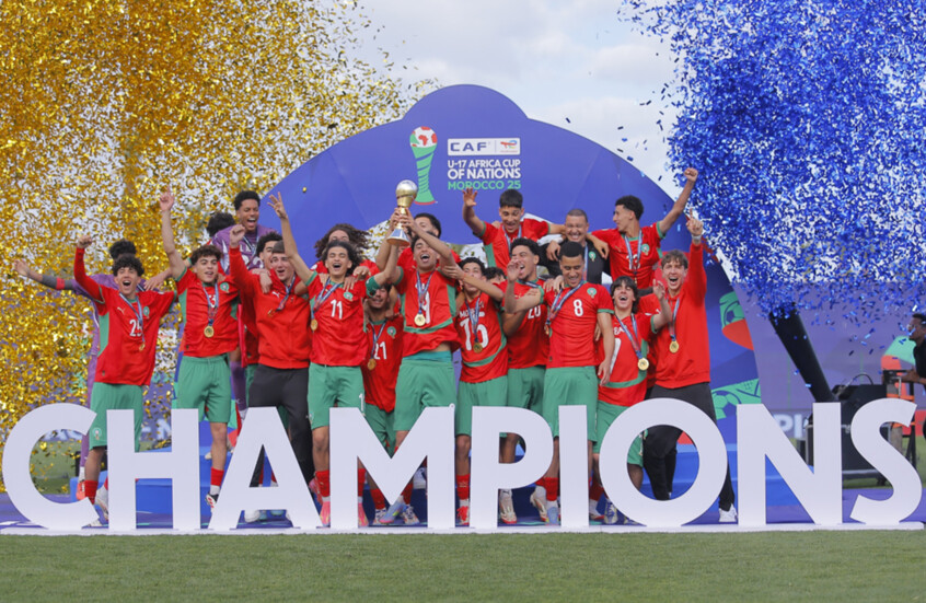 منتخب المغرب يتوج بكأس إفريقيا للناشئين لأول مرة في تاريخه