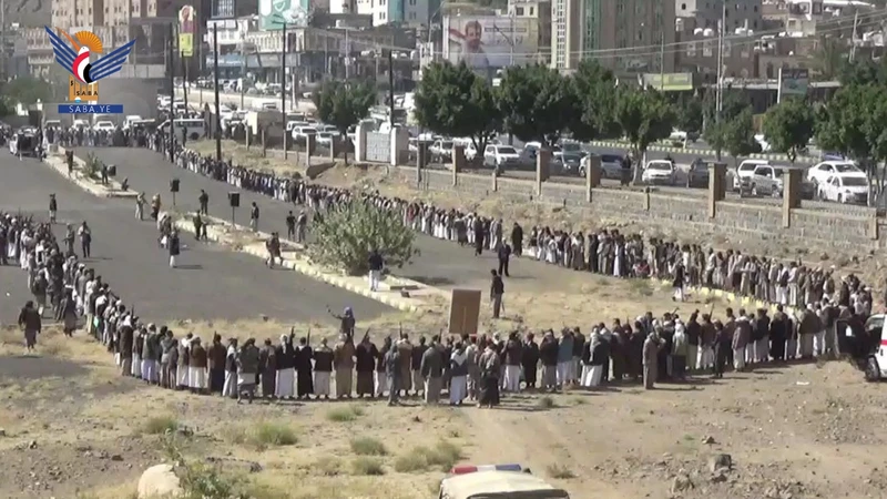 أبناء مديرية معين بأمانة العاصمة يعلنون الاستمرار في التعبئة وتعزيز الجهوزية