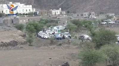 تشييع جثمان الشهيد العميد قيران في سنحان
