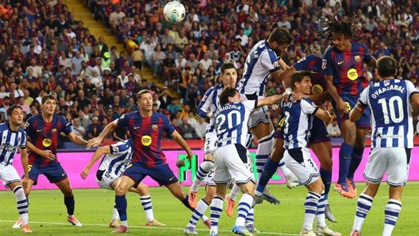 برشلونة ينتزع صدارة الدوري الإسباني بعد فوزه على ريال سوسيداد