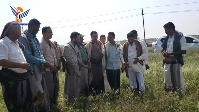 نزول ميداني لتحديد موقع مركز تجميع الحليب بمديرية المراوعة بالحديدة