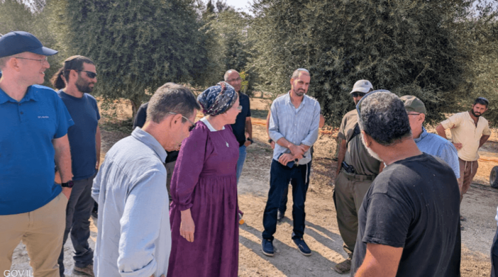 على رأسهم وزيرة الاستيطان.. مستوطنون يقتحمون منطقة طاروسا بالخليل