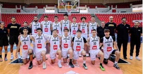منتخب السلة الأردني يعلن عدم مشاركته في مباراة ضد العدو الصهيوني