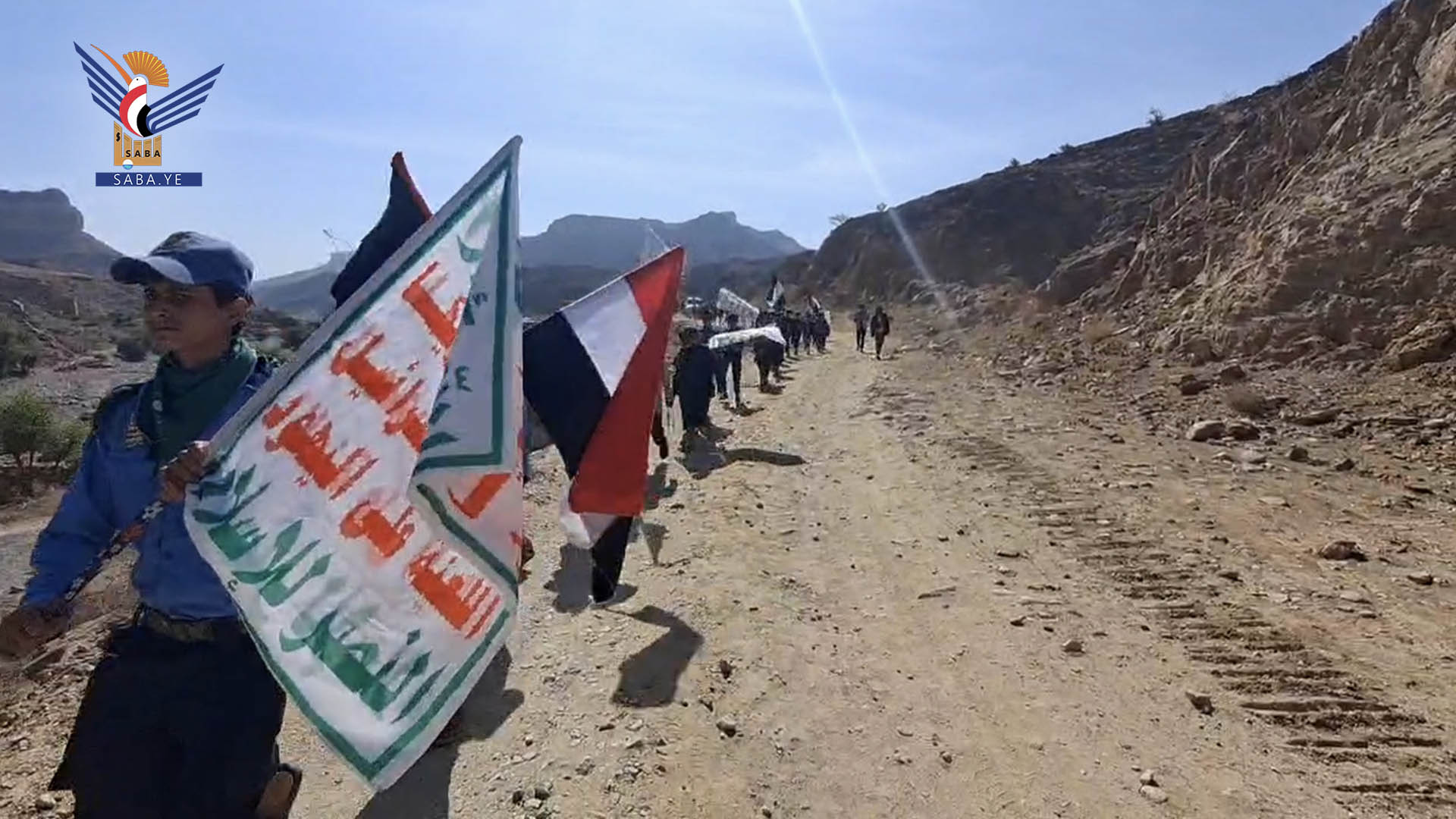 مسير طلابي وفعاليات بالذكرى السنوية للصرخة بمأرب