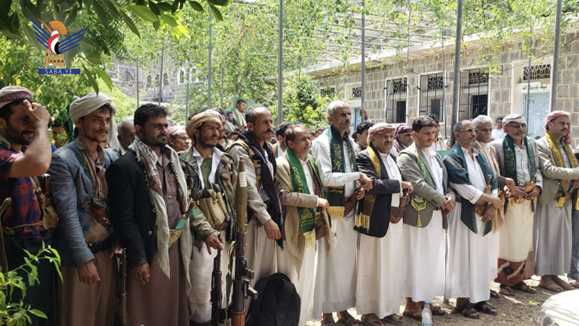 تدشين فعاليات المولد النبوي الشريف في مديرية بني سعد بالمحويت