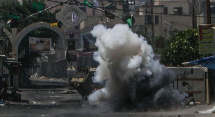 المقاومة الفلسطينية تفجر عبوة ناسفة في آليات العدو المقتحمة لـ"عرابة"