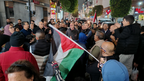 رام الله: مسيرة تنديدا بجريمة الإبادة والتجويع في غزة