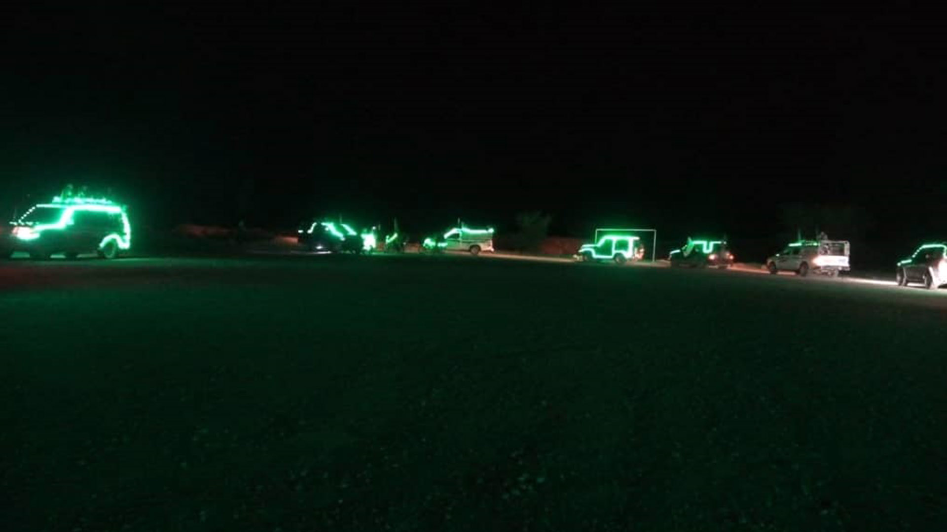 مسيرة ضوئية بمديرية الحصن في محافظة صنعاء 