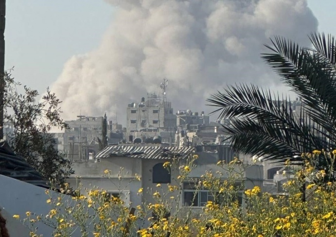 استشهاد 45 فلسطينيا في غارات صهيونية على بيت لاهيا شمال القطاع